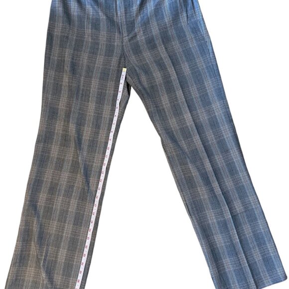 Catherine Stewart grey plaid trouser pants size 10 - Picture 7 of 7